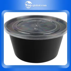 Y400 disposable plastic 400ml bowl food container