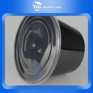 Supplier Microwave Safe Stackable round Lunch Box Disposable Plastic Food Prep Container with lid.