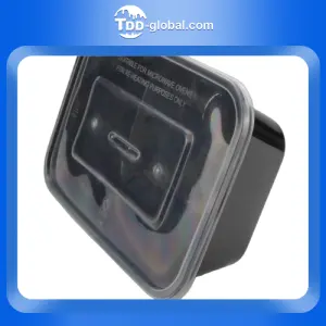 Best price china manufacture quality lunch box plastic containers 700ml disposable plastic rectangular food box