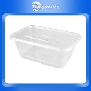 F1000 disposable rectangle plastic container 1000ml