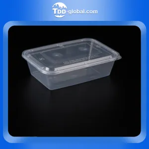 F1250 Factory wholesale disposable food storage box take out not easy to break plastic food container