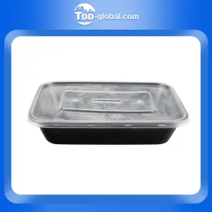 F500 disposable rectangle plastic container 500ml