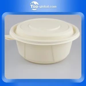 Factory direct sales to go packing Biodegradable Cornstarch lunch box food storage food container