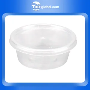P2 disposable plastic 50ml sauce bowl