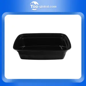 Factory direct sales MF1250 disposable rectangle plastic container 1250ml