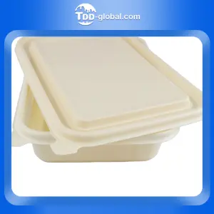 XH-750F Cornstarch 750ml rectangle food container