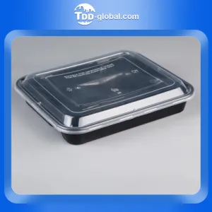 S1041 wholesale clear lid takeout container disposable takeaway lunch food containers with lid