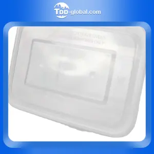 Competitive price good quality takeaway food container 1700ml disposable plastic rectangular food box