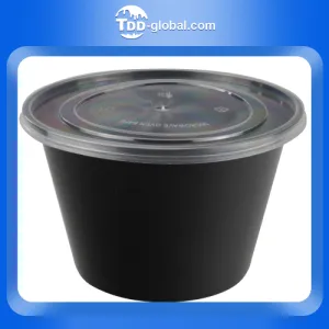 Y500 disposable plastic 500ml bowl food container